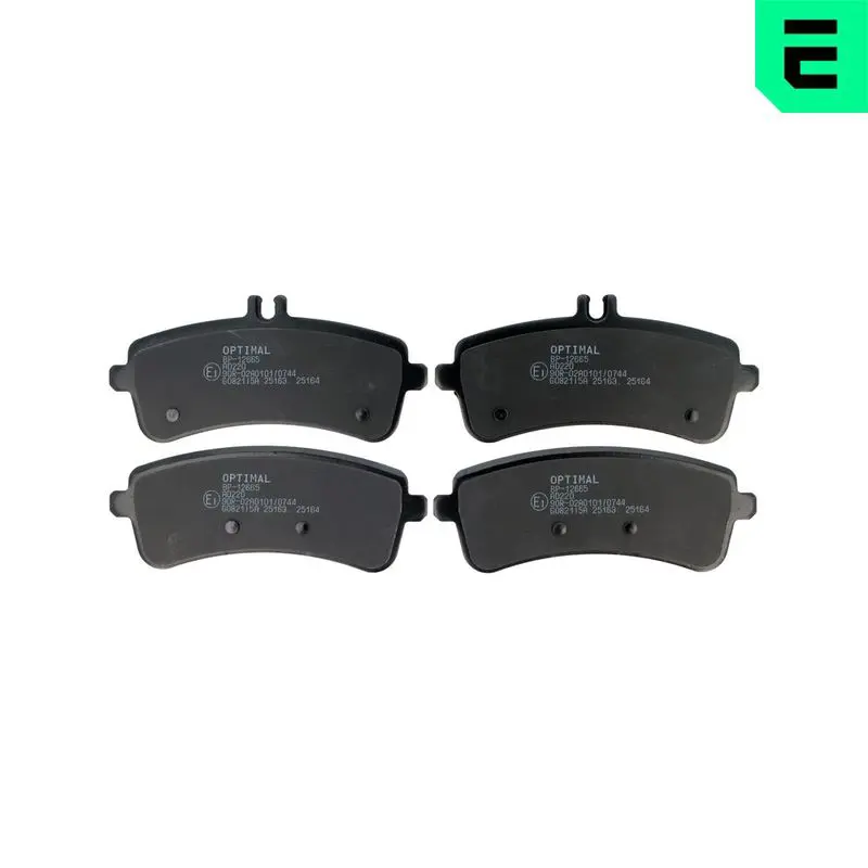 OPTIMAL BP12665 Комплект тормозных колодок,