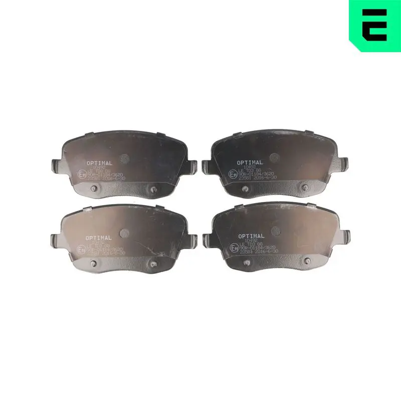 BP-10492 Комплект тормозных колодок,