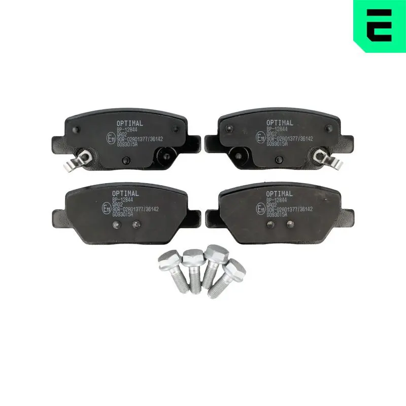 OPTIMAL BP12844 Комплект тормозных колодок,