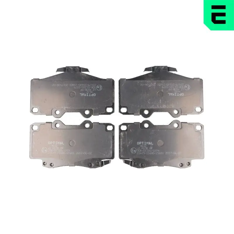 Optimal BP09632 Комплект тормозных колодок,
