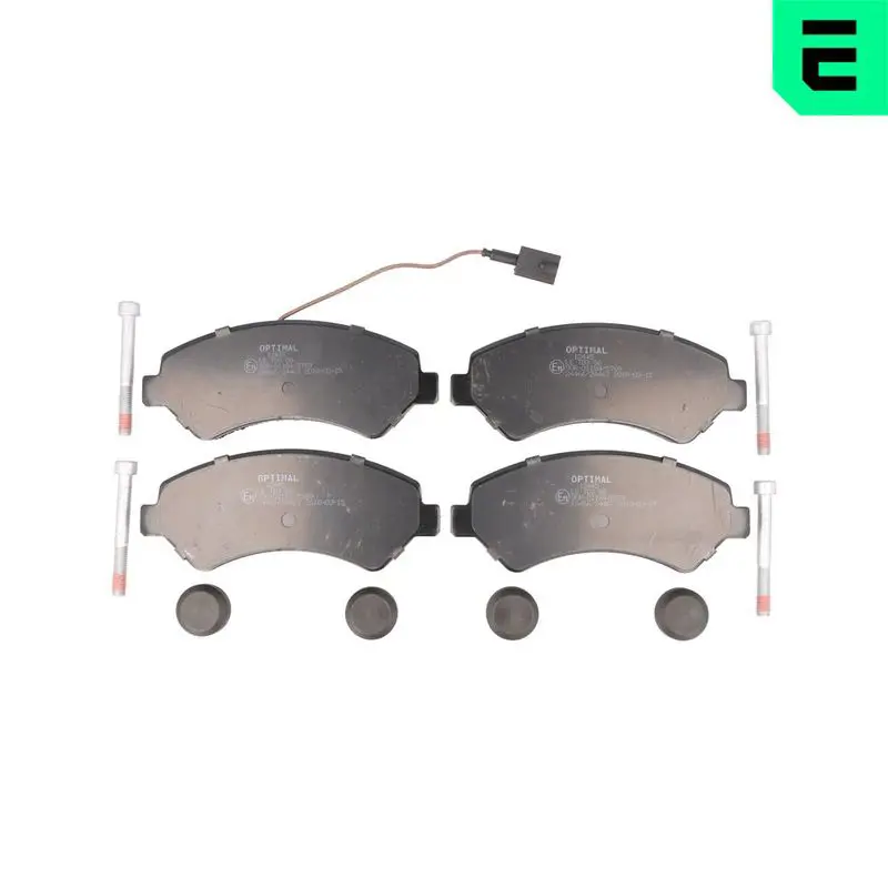 Optimal BP12445 Колодки тормозные дисковые 