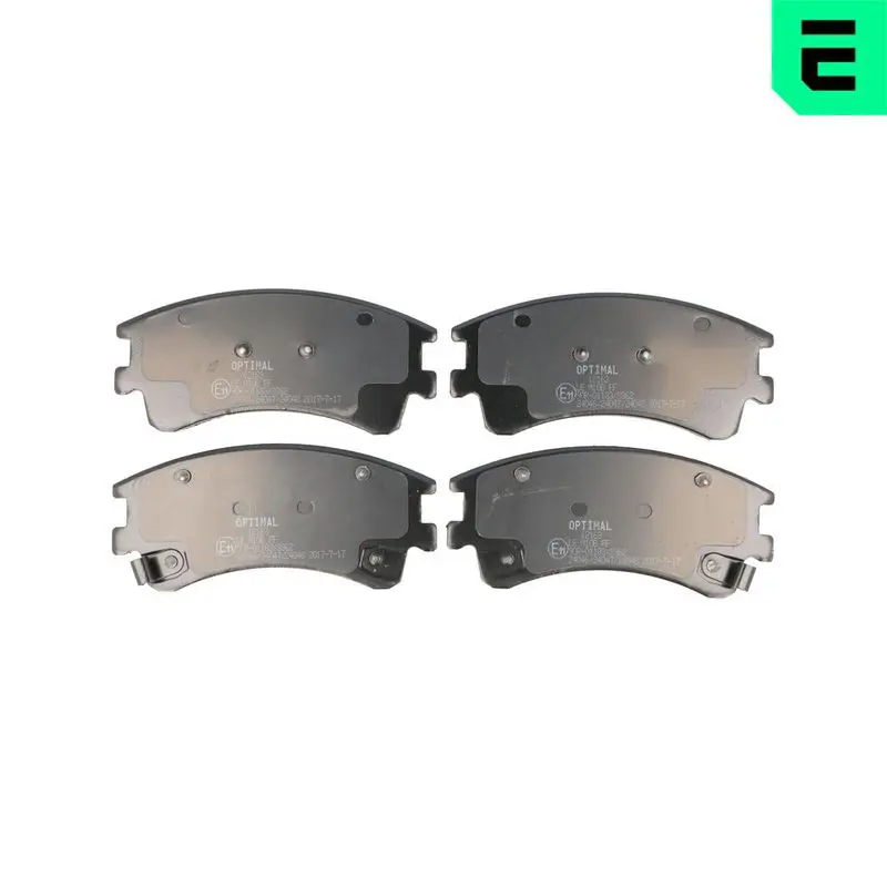 OPTIMAL BP12163 Комплект тормозных колодок,