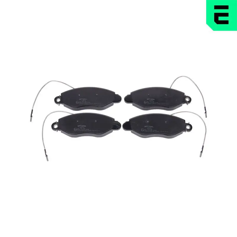 OPTIMAL BP12576 Комплект тормозных колодок,