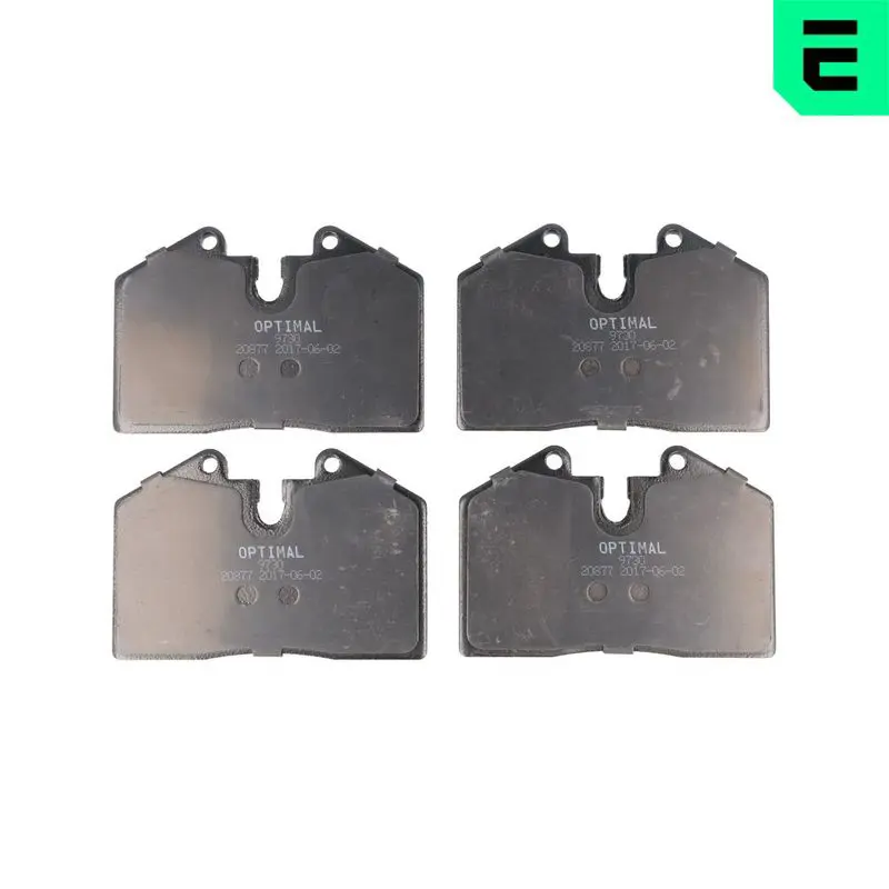 BP-09730 Комплект тормозных колодок,