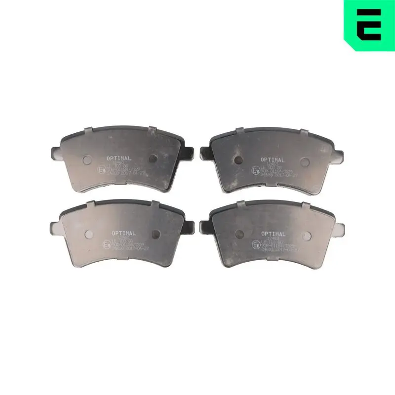 BP-12463 Комплект тормозных колодок,