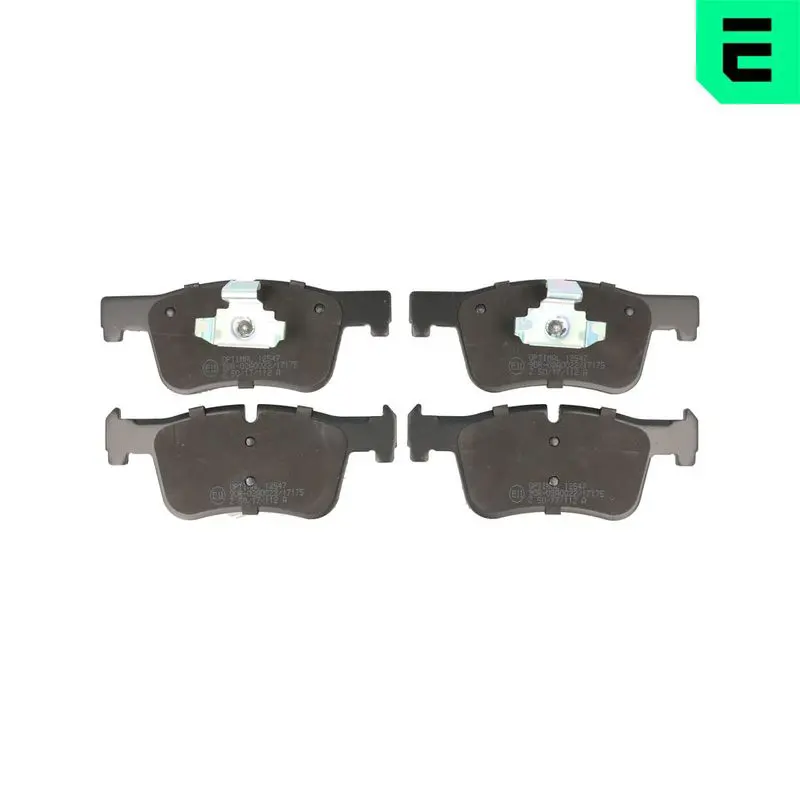 BP-12547 Комплект тормозных колодок,