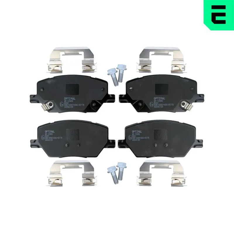 OPTIMAL BP12900 Комплект тормозных колодок,
