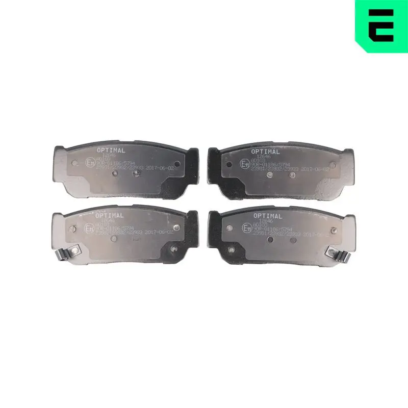 OPTIMAL BP12646 Комплект тормозных колодок,
