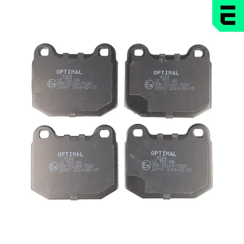 BP-09164 Комплект тормозных колодок,