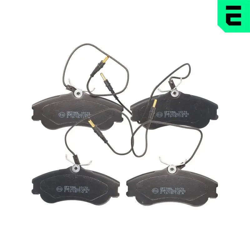 BP-10173 Комплект тормозных колодок,