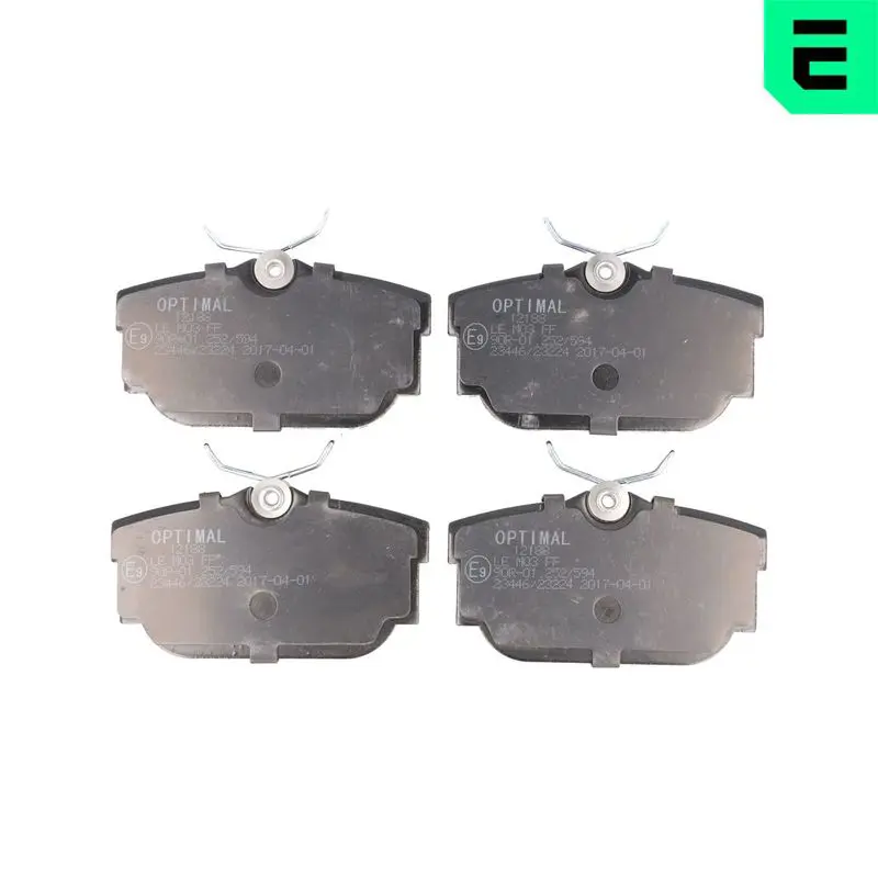 BP-12188 Комплект тормозных колодок,