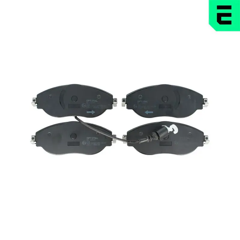 OPTIMAL BP12802 Комплект тормозных колодок,