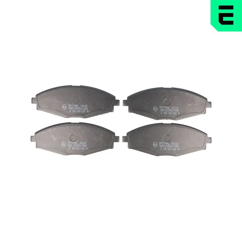 OPTIMAL BP10313 Комплект тормозных колодок,