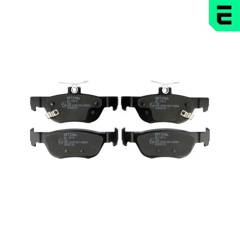 OPTIMAL BP13014 Brake Pad Set, disc brake