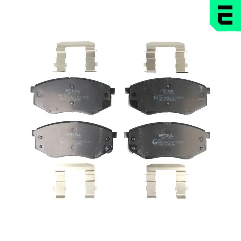 BP-12664 Комплект тормозных колодок,