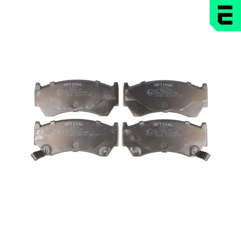 BP-10076 Комплект тормозных колодок,