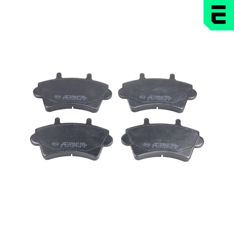 BP-81900 Комплект тормозных колодок,