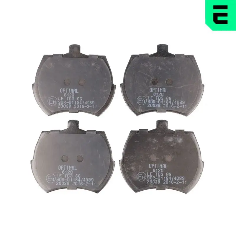 BP-06120 Комплект тормозных колодок,