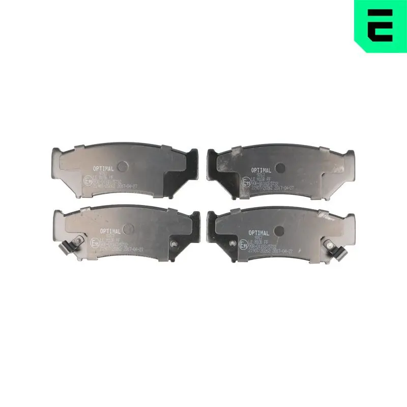 BP-09767 Комплект тормозных колодок,