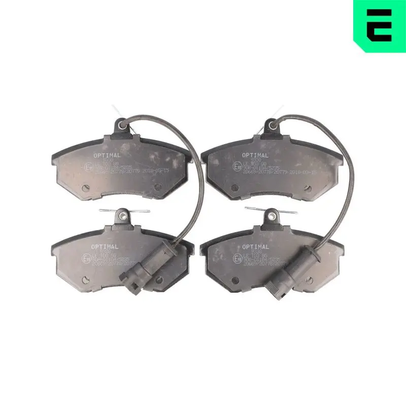 BP-09338 Комплект тормозных колодок,