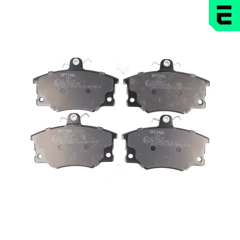 OPTIMAL BP09366 Комплект тормозных колодок,