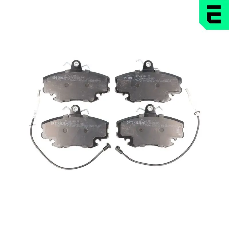 BP-09870 Комплект тормозных колодок,