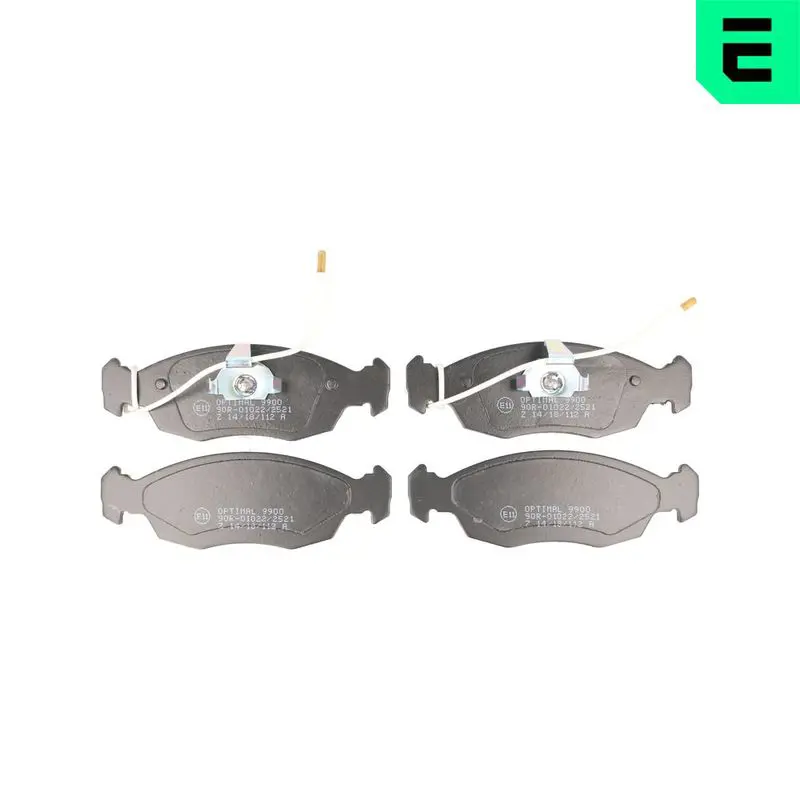 BP-09900 Комплект тормозных колодок,