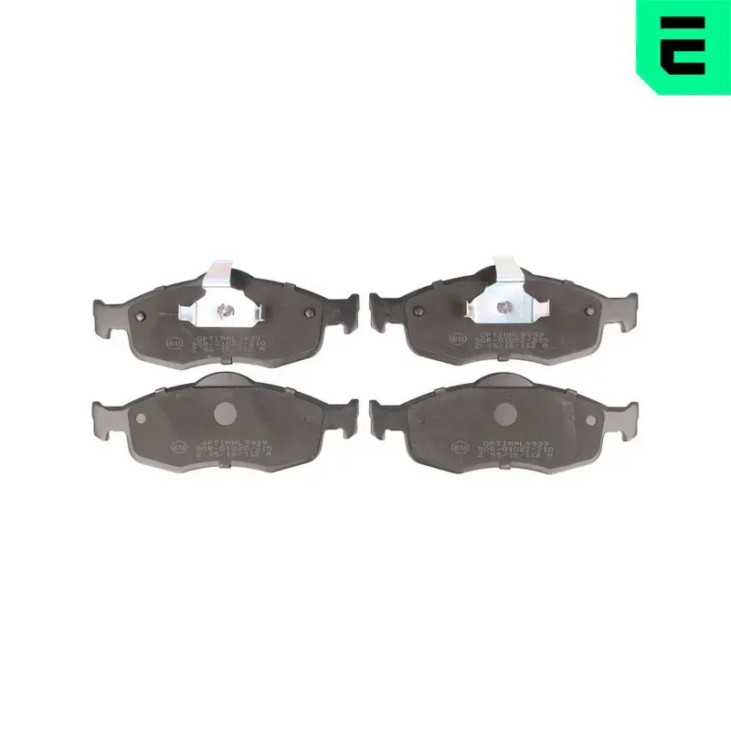 OPTIMAL BP09939 Комплект тормозных колодок,