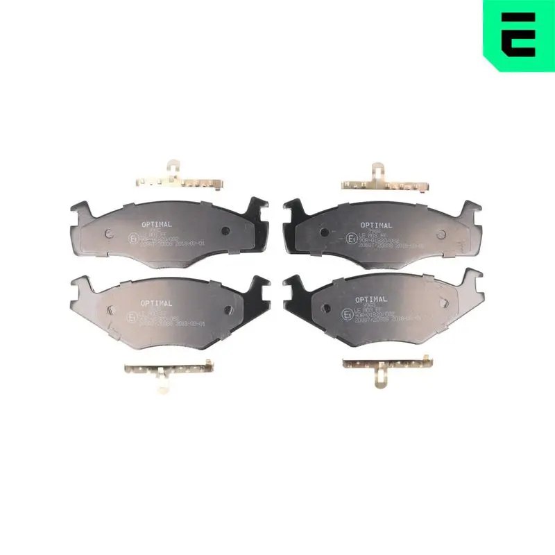BP-09968 Комплект тормозных колодок,