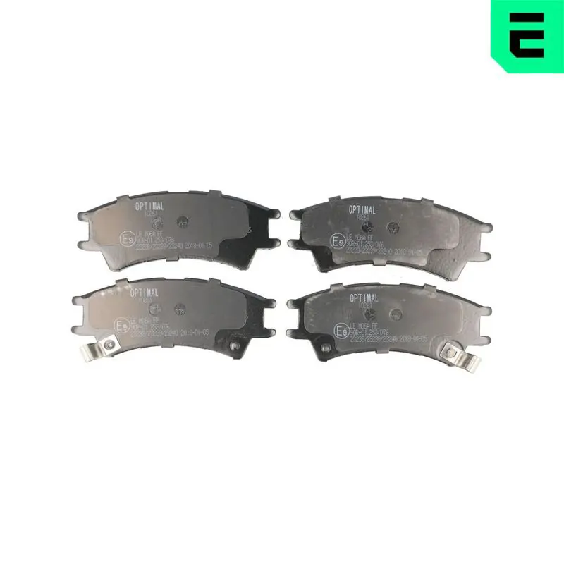 BP-10261 Комплект тормозных колодок,