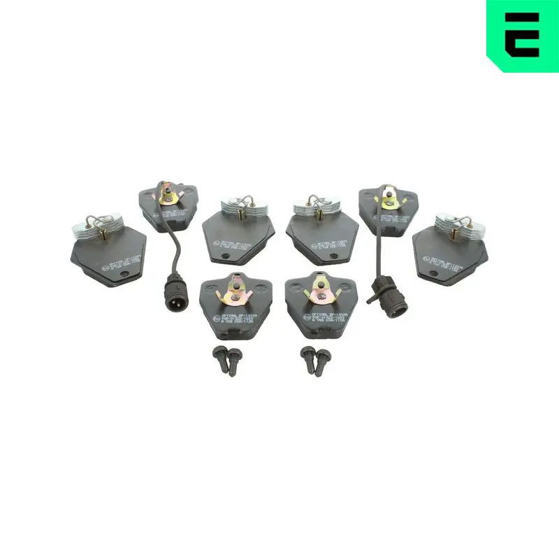 OPTIMAL BP10339 Комплект тормозных колодок,