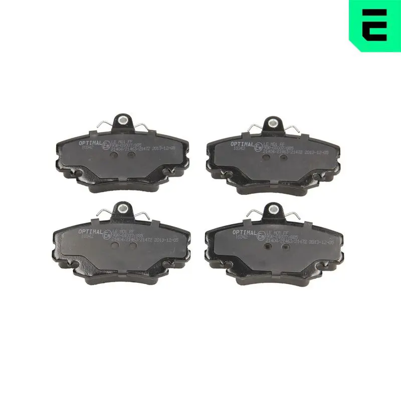 BP-10342 Комплект тормозных колодок,