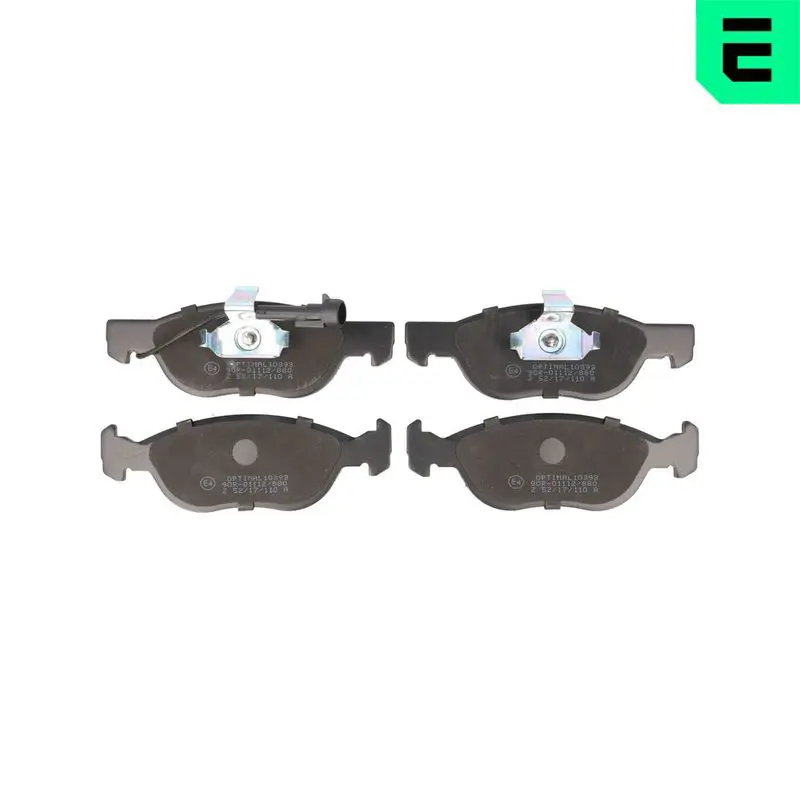 OPTIMAL BP10393 Комплект тормозных колодок,