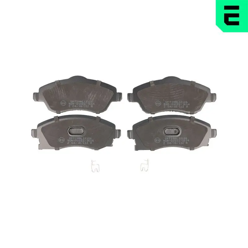 BP-12126 Комплект тормозных колодок,