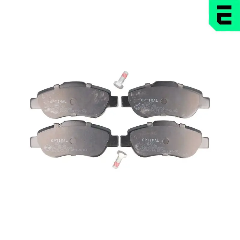 OPTIMAL BP12227 Комплект тормозных колодок,