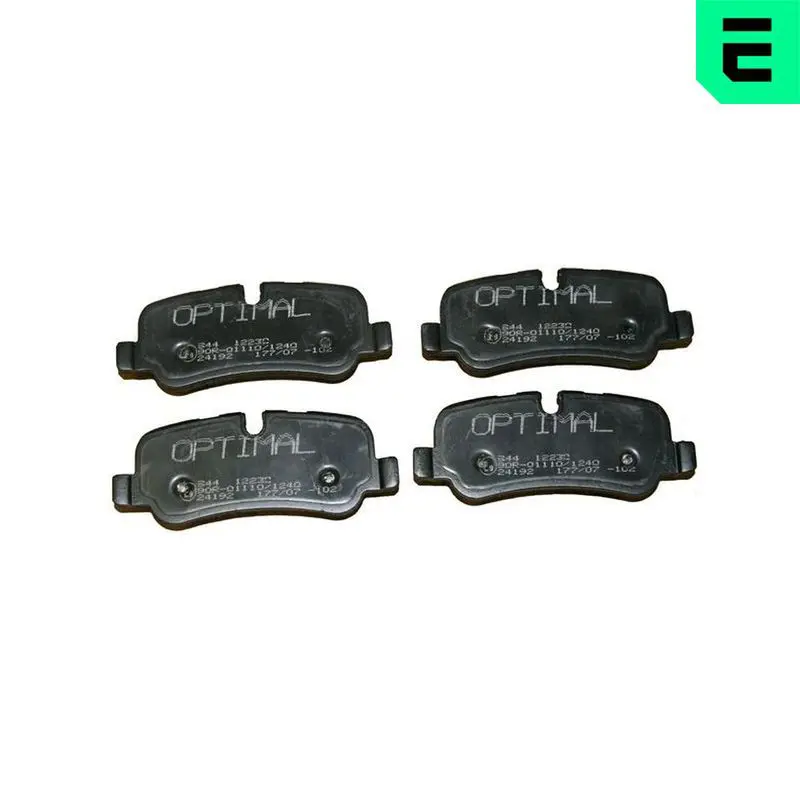 OPTIMAL BP12230 Комплект тормозных колодок,