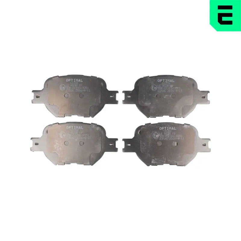 OPTIMAL BP12258 Комплект тормозных колодок,