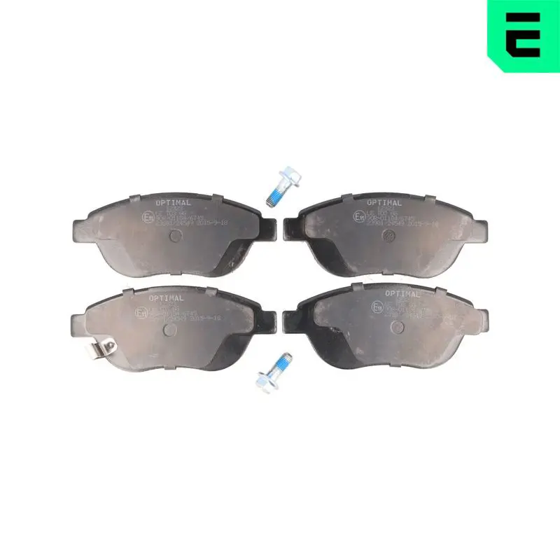 OPTIMAL BP12323 Комплект тормозных колодок,