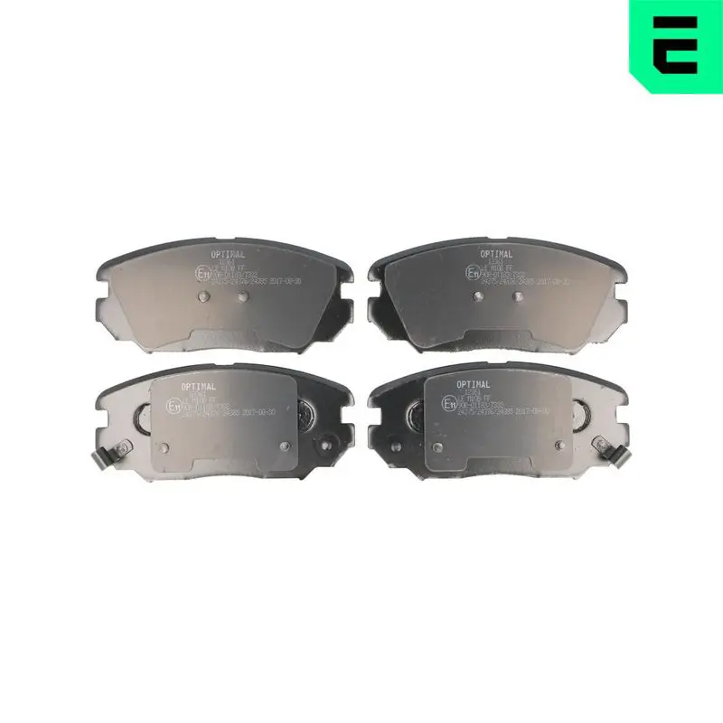 OPTIMAL BP12361 Комплект тормозных колодок,