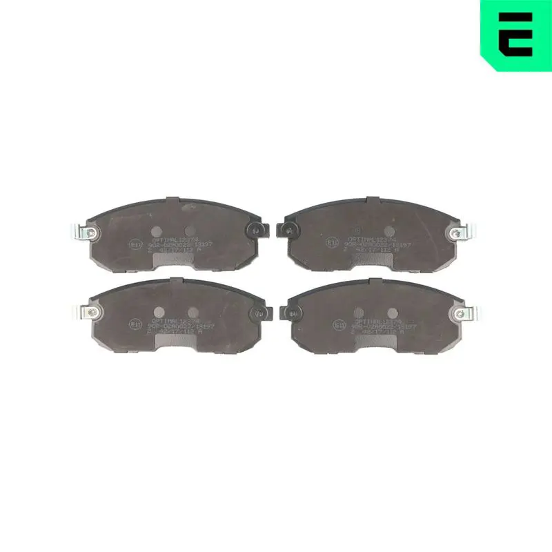 BP-12374 Комплект тормозных колодок,