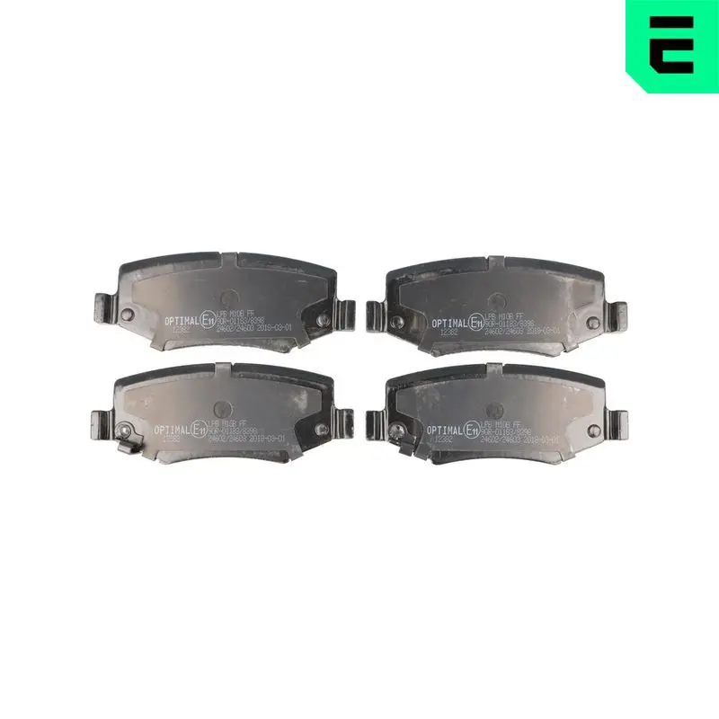 BP-12382 Комплект тормозных колодок,