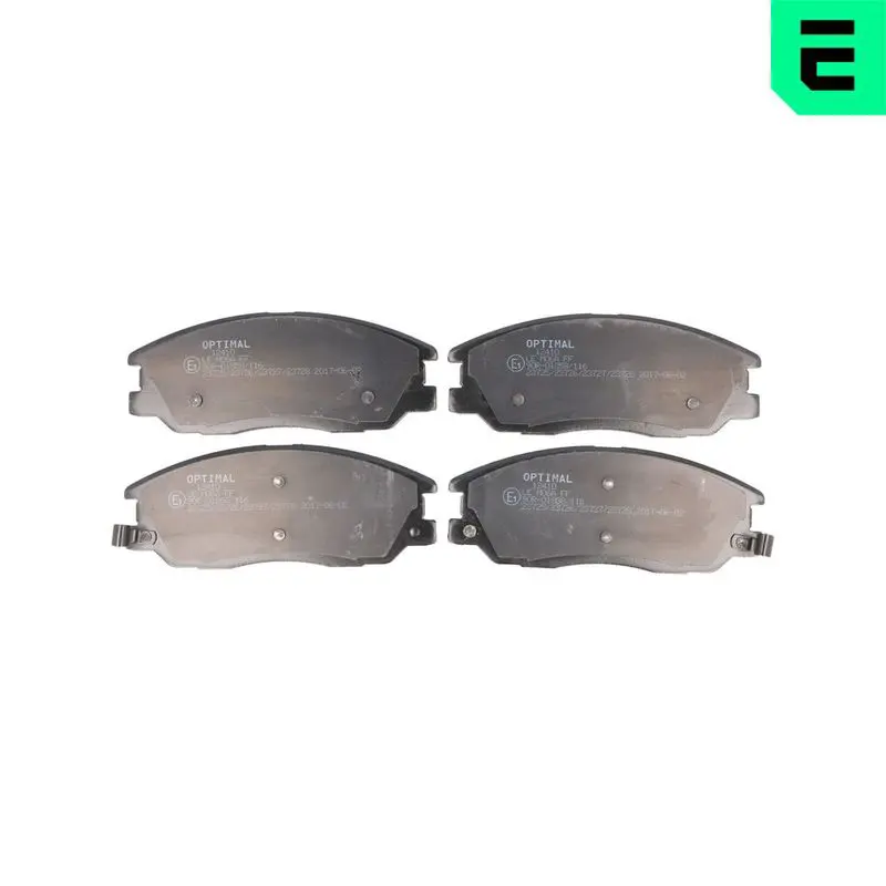 OPTIMAL BP12410 Комплект тормозных колодок,
