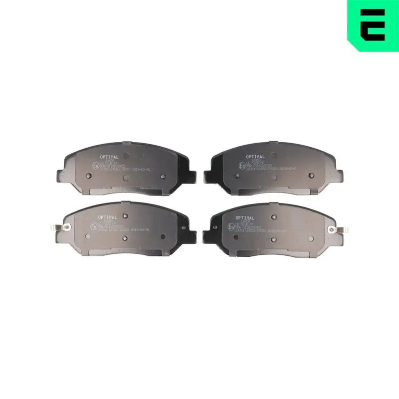 OPTIMAL BP12450 Комплект тормозных колодок,