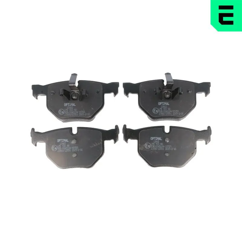 BP-12460 Комплект тормозных колодок,