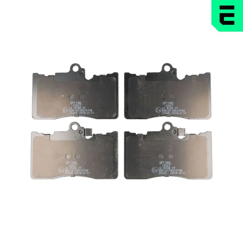 BP-12527 Комплект тормозных колодок,