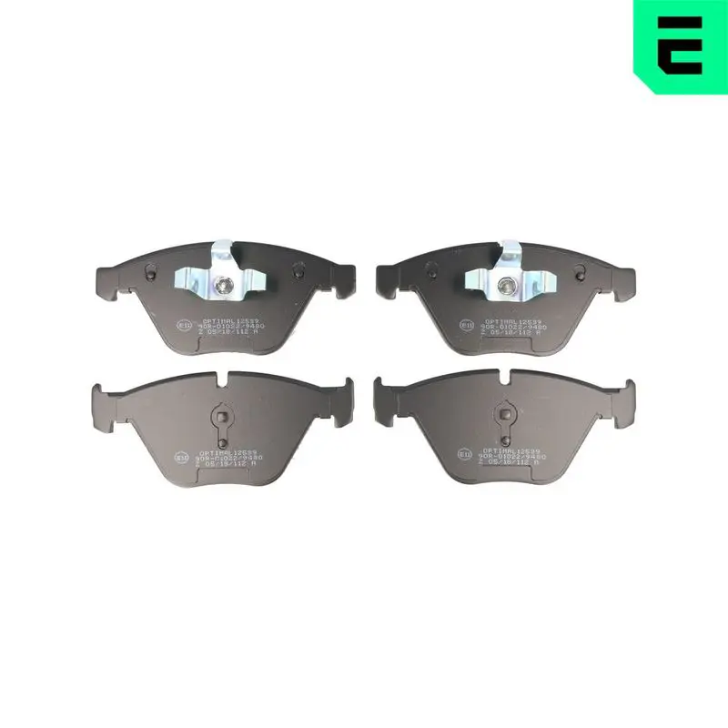 BP-12539 Комплект тормозных колодок,