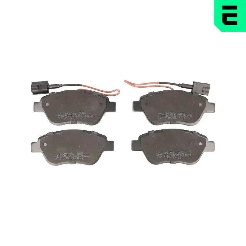 BP-12557 Комплект тормозных колодок,