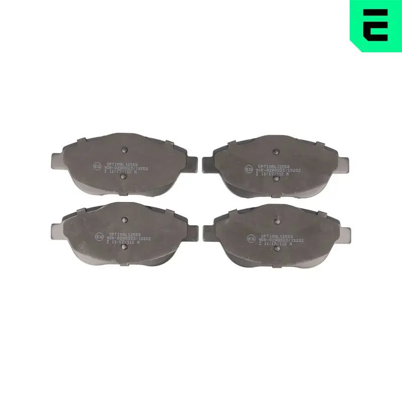 BP-12558 Комплект тормозных колодок,