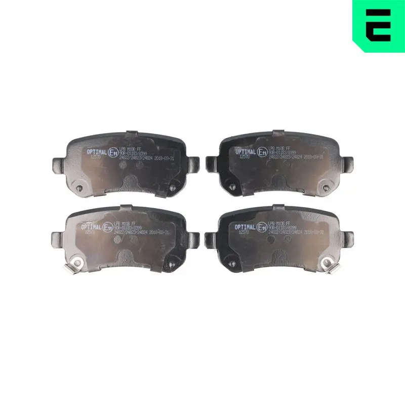 BP-12570 Комплект тормозных колодок,