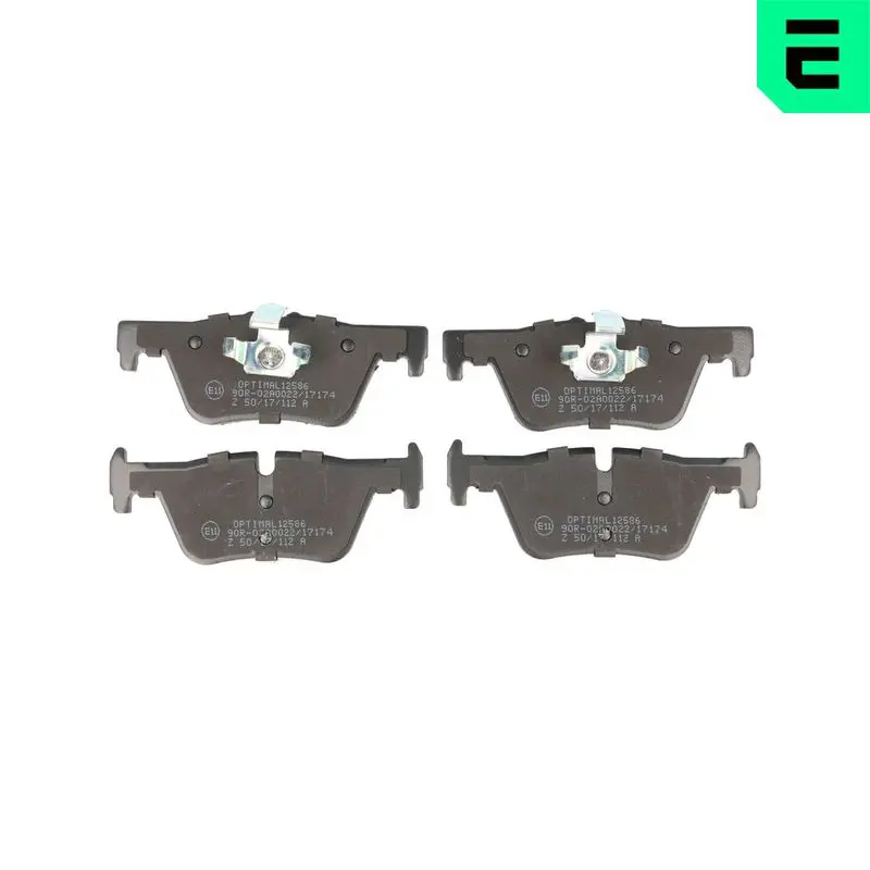 BP-12586 Комплект тормозных колодок,